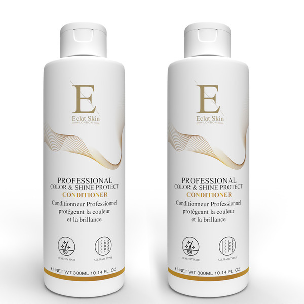 Après-shampoing protecteur de couleur et de brillance Eclat Professional 300 ml x 2