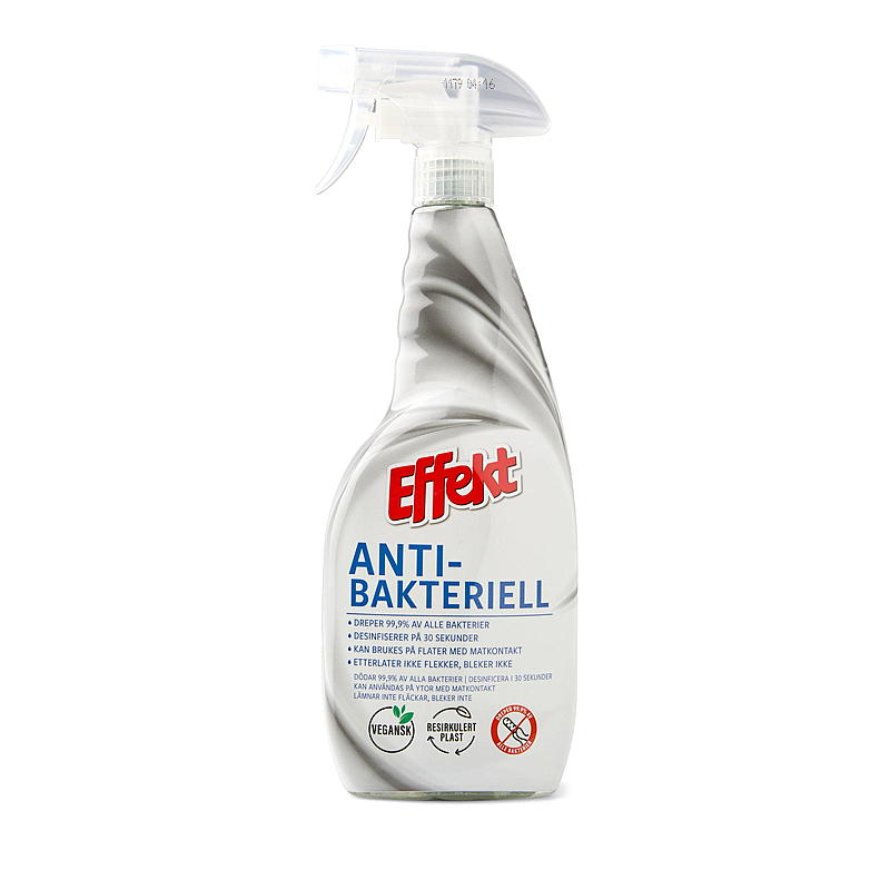 Effekt Desinfektionsspray 750 ml antiviral effekt