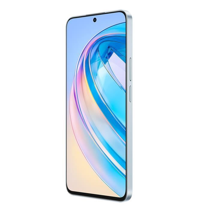 Smartphone HONOR X8a 6GB 128GB Argento con display LCD da 6,7 pollici, processore MediaTek Helio G88, batteria da 4500 mAh e fotocamera principale da 100 MP.