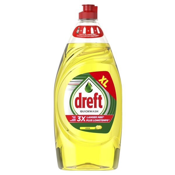 Dreft Quickwash tekućina za pranje posuđa s mirisom limuna 820 ml