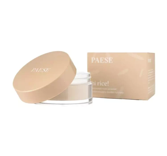 Paese Hi Rice! Coloured Rice Powder koloryzujący puder ryżowy 10 Light Beige 10 g