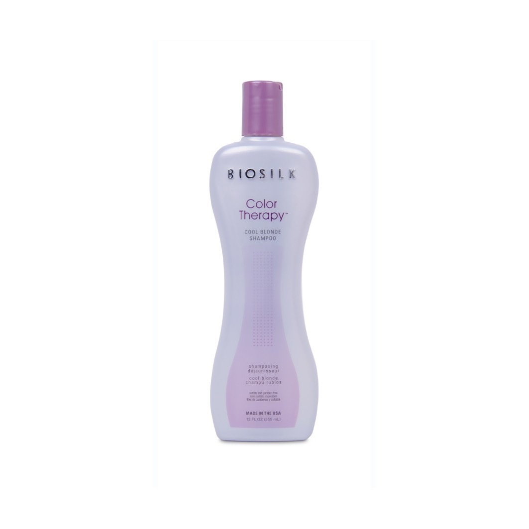 Biosilk matu šampūns Color Therapy vēsi blondiem matiem - 355 ml