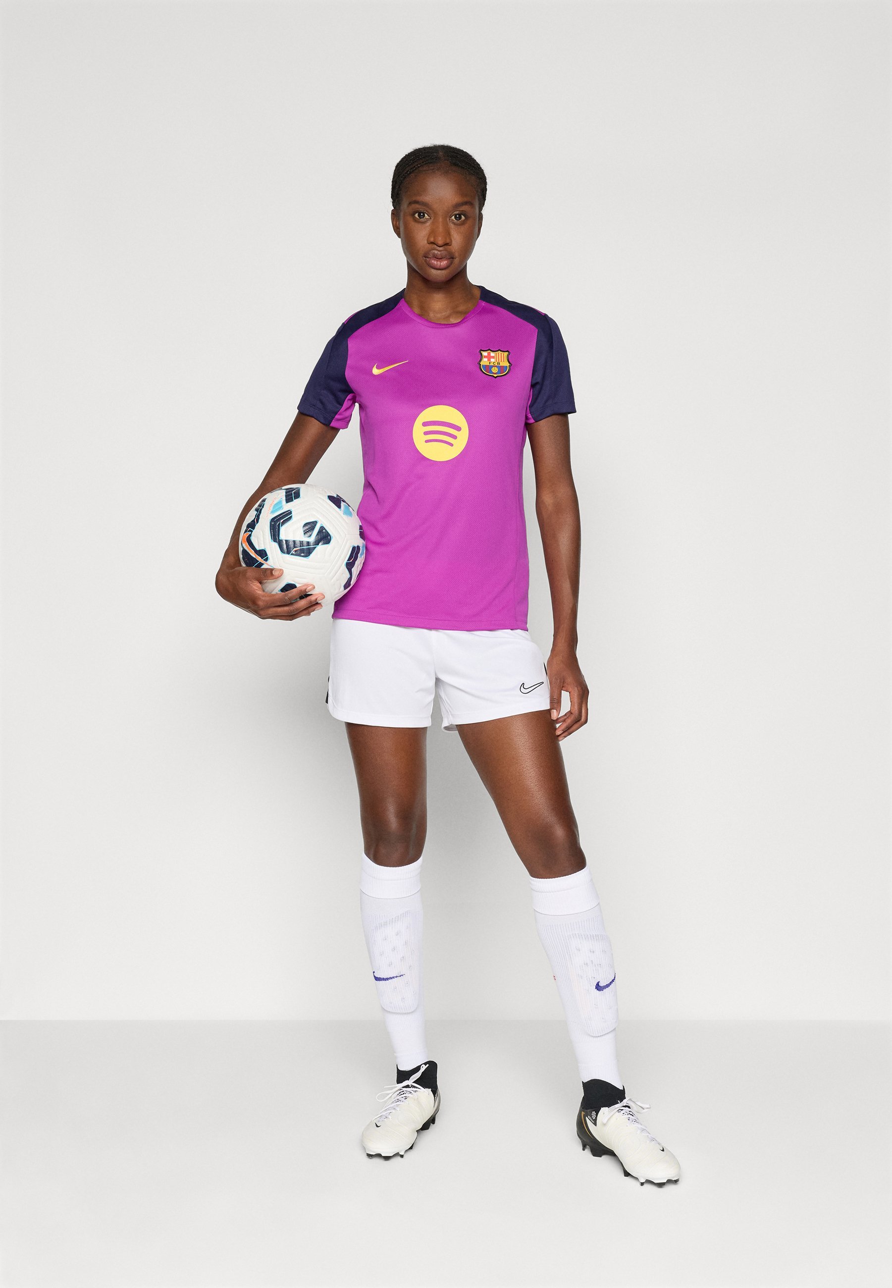 Nike Performance FC BARCELONA STRIKE TOP - Echipament de club - vivid purple/imperial purple/midwest gold-coloured