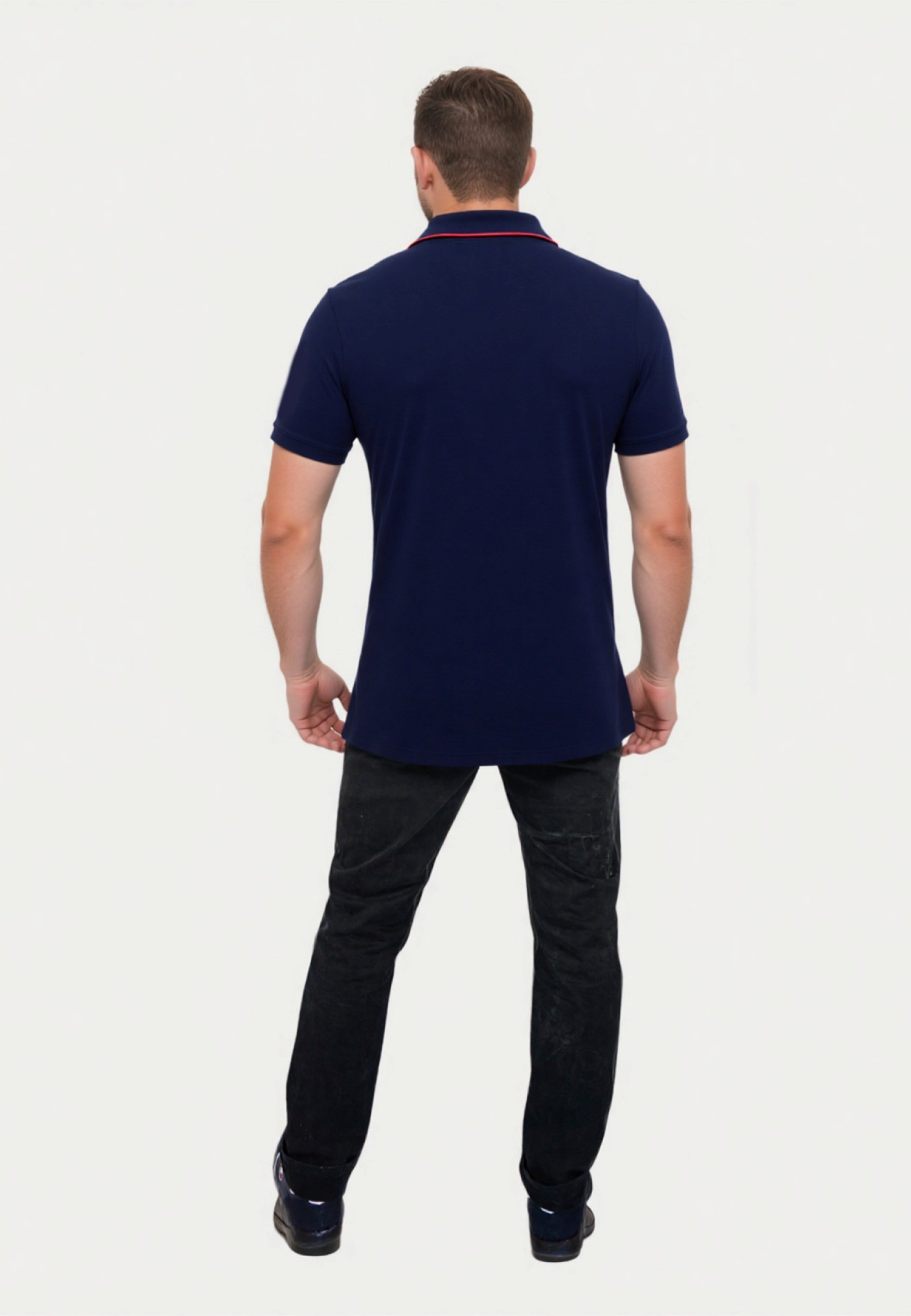 Polohemd der U.S. Polo Assn. – dunkelblau