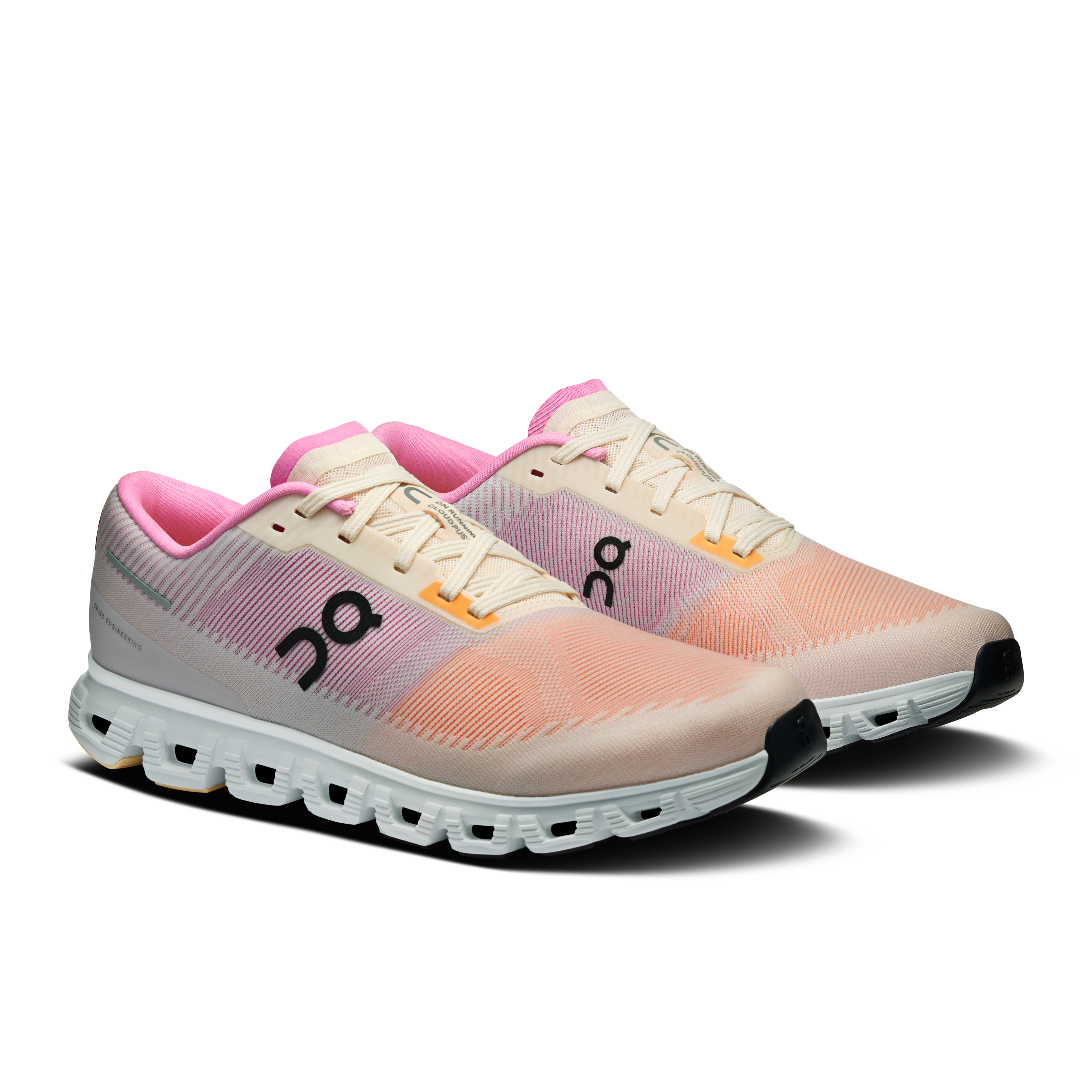 On Heren Cloud 6 Push Tangerine | Framboos