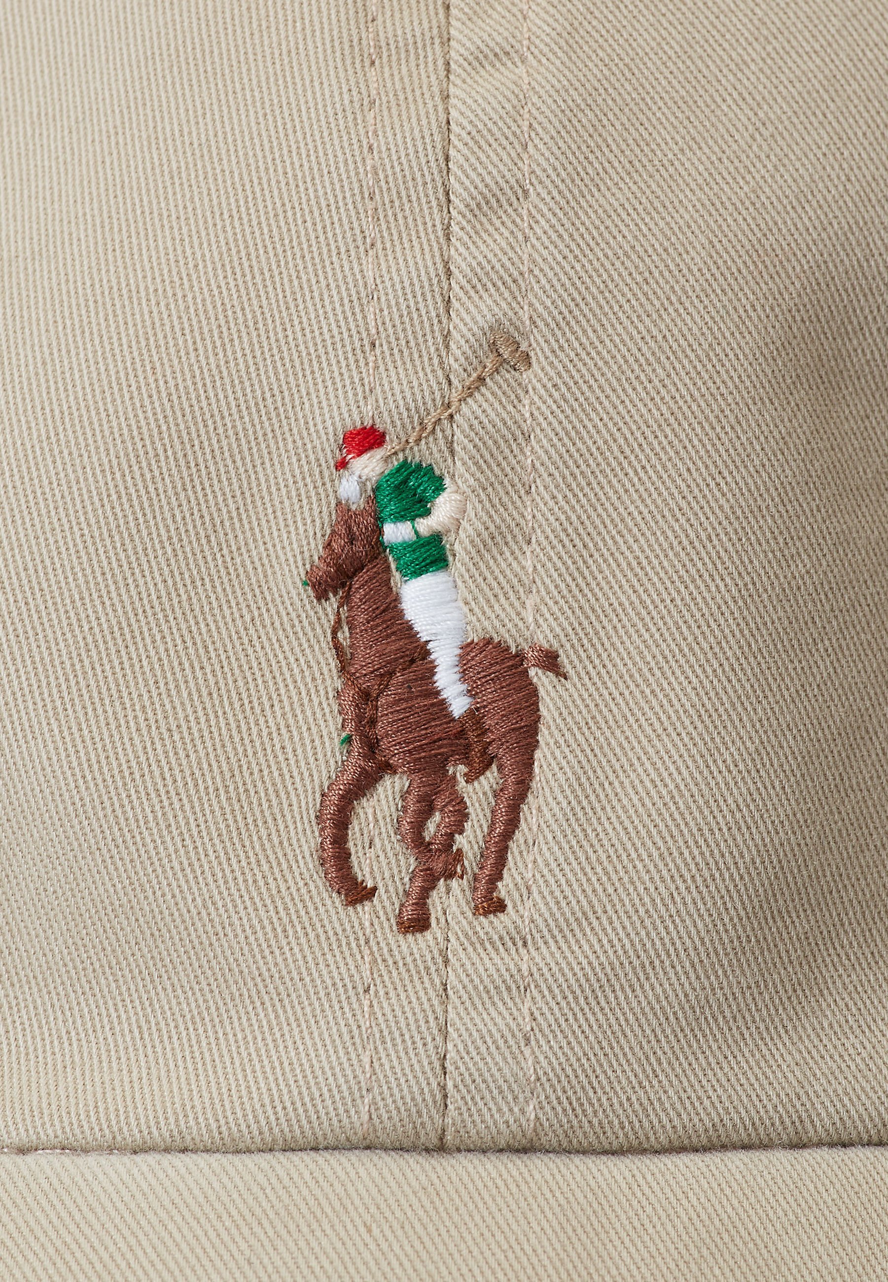 Polo Ralph Lauren STRETCH COTTON TWILL PONY BALL CAP - Pet - beige