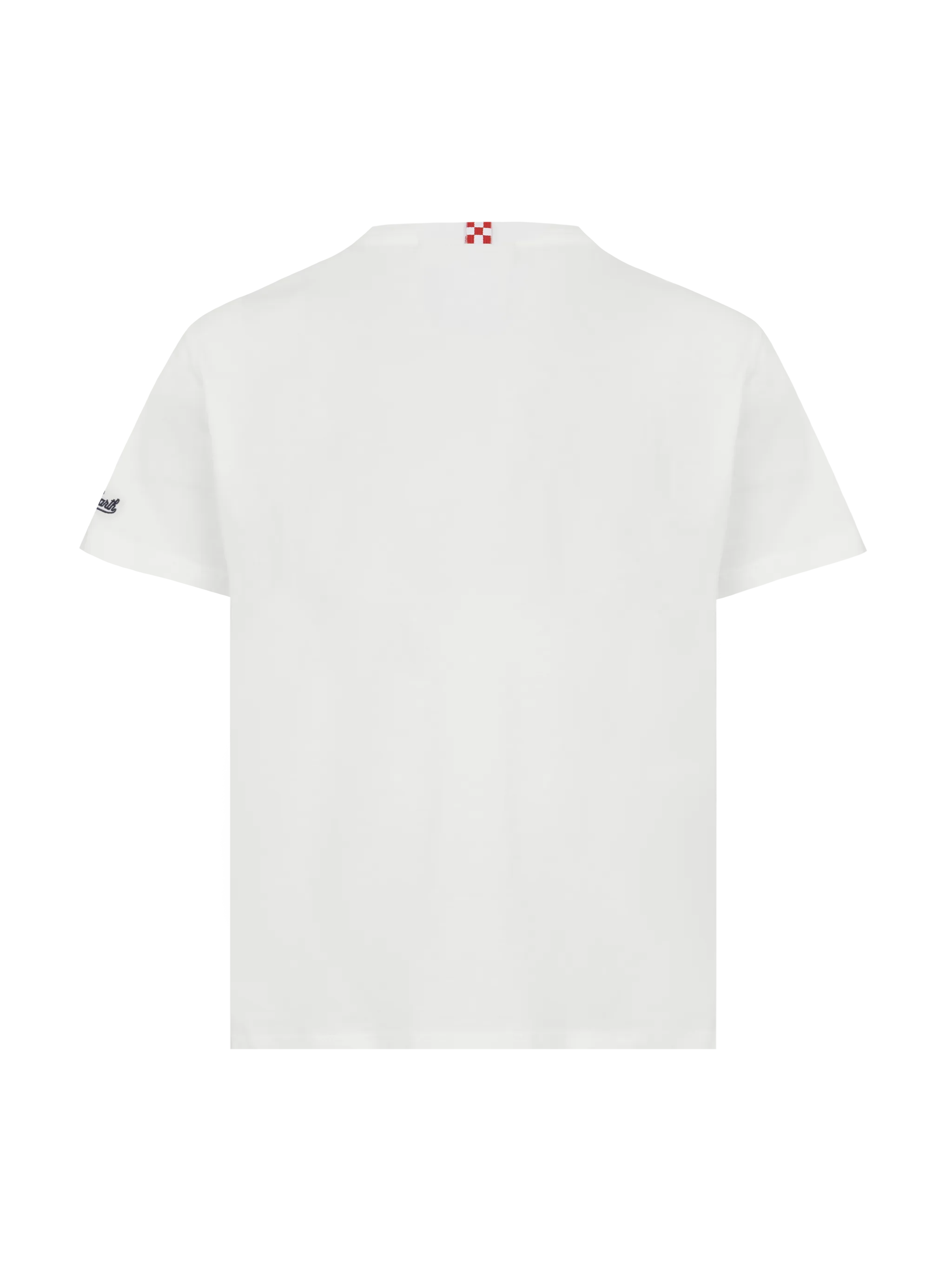 T-shirt Portofino Jr in jersey di cotone con ricamo St. Barth Bad Boy