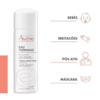 Avène Lähdevesi, herkän ihon suihke, rauhoittava ja välitön mukavuus 50 ml 50 ml