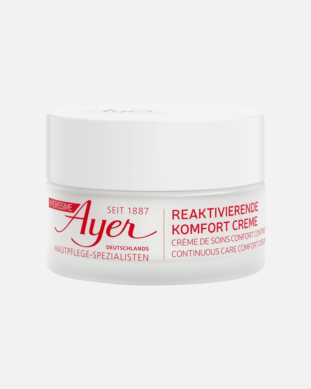 Ayer Continuous Care Comfort Cream sejas kopšanas komplekts - 50 ml
