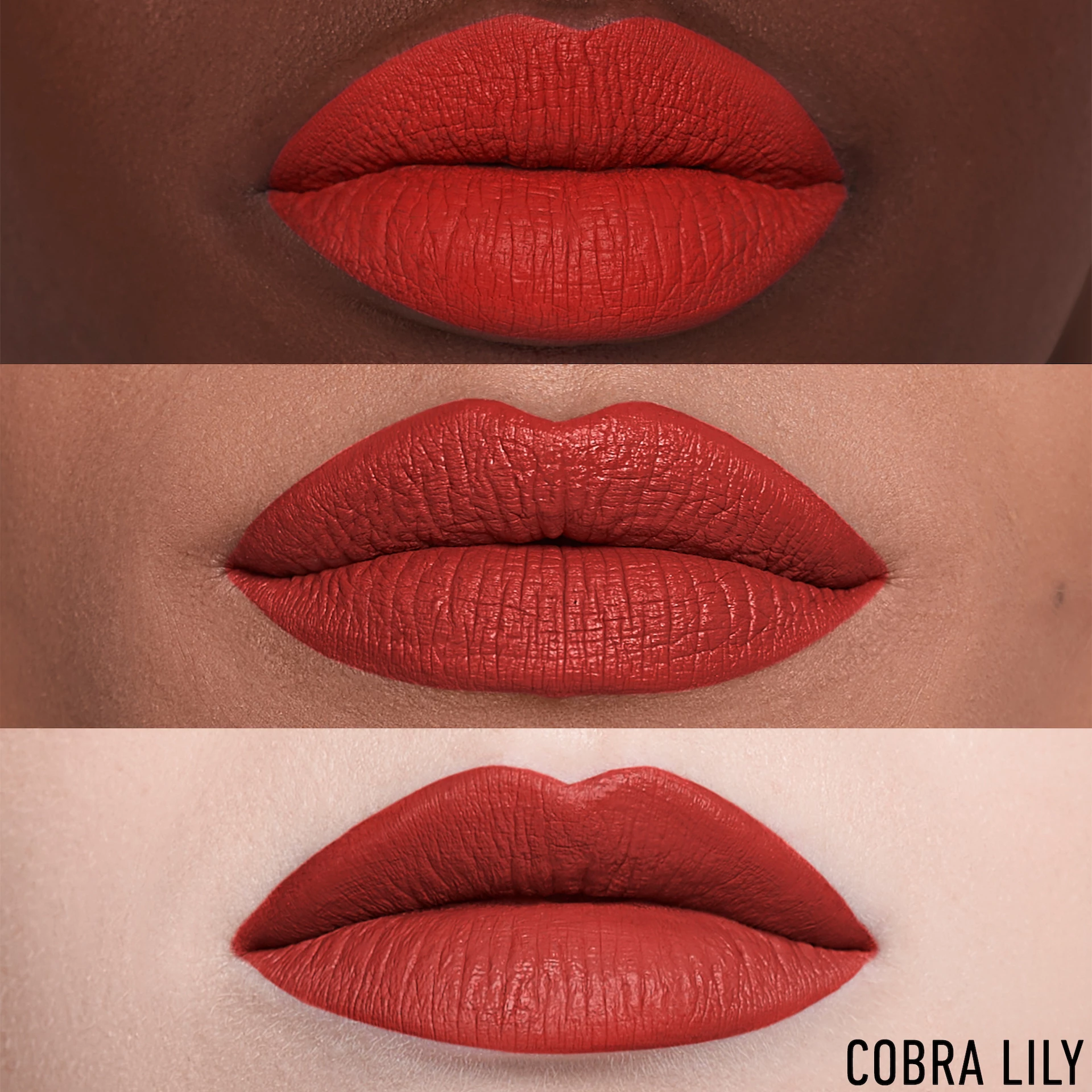 Ruj lichid ultra-luminos, rezistent la transfer, permanent – Colecția Moongarden Cobra Lily - KVD