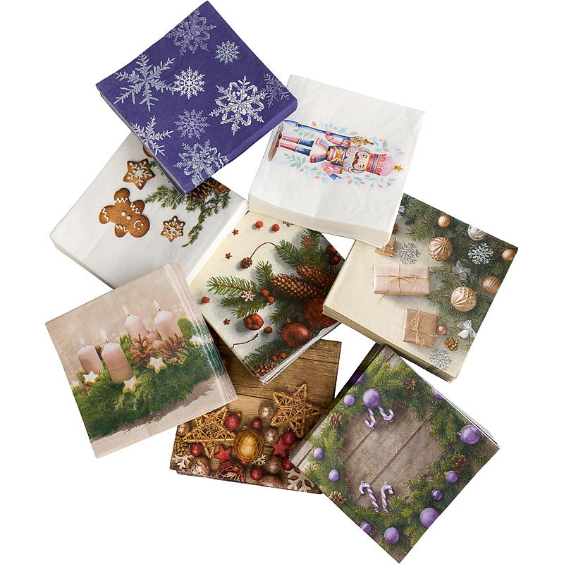 Vie Eco Servietter 20-pakning 33x33 cm, Advent