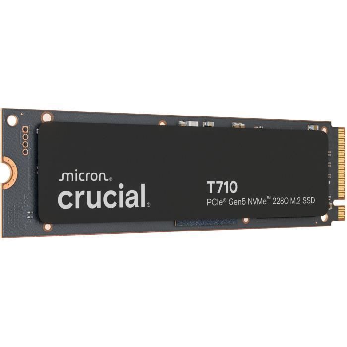 CRUCIAL - SSD interno - T710 - 2 TB - PCIe Gen5 NVMe M.2