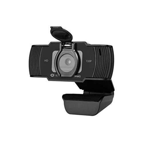 HD-webcam - CONCEPTRONIC - AMDIS05B - 720P - Zwart - Met microfoon