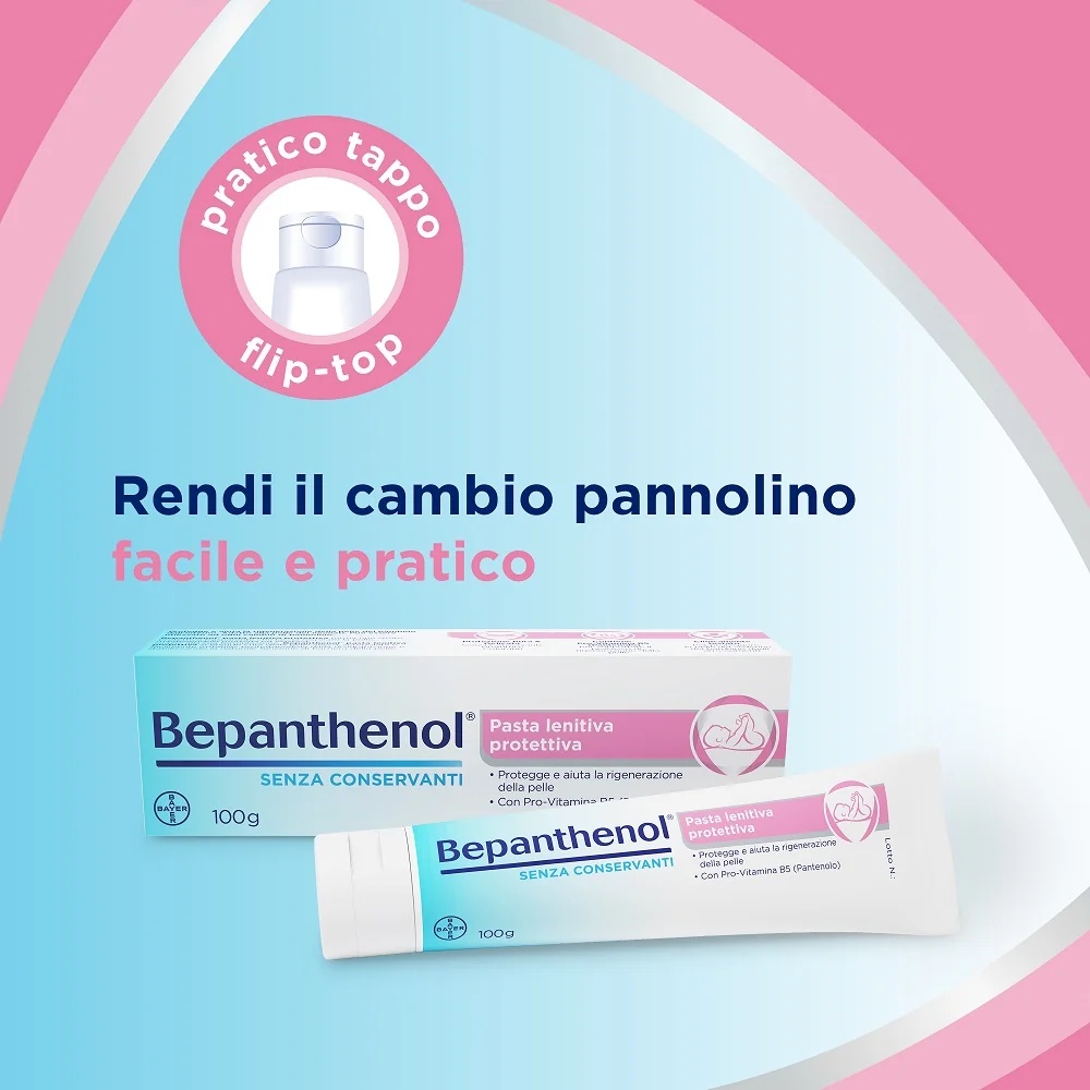 BEPANTHENOL Bepanthenol verzachtende beschermende pasta 100g luiers