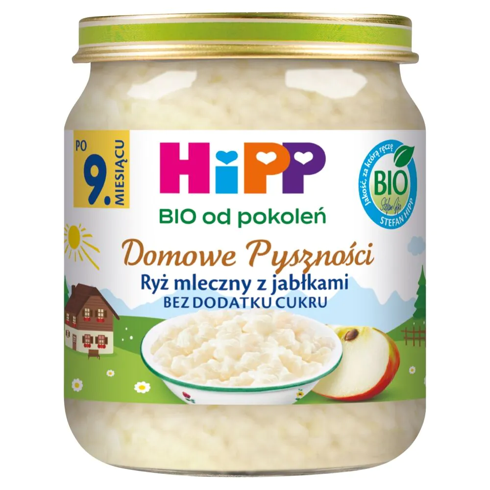 Hipp BIORyż Mleczny z Jabłkami