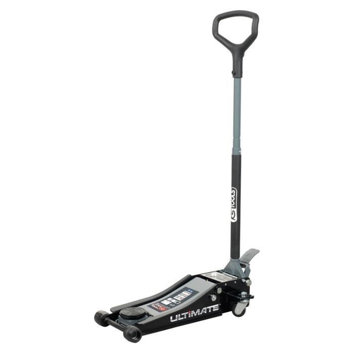 Cric hydraulique extra-bas acier ULTIMATE, 2t , KS Tools , 161.0367