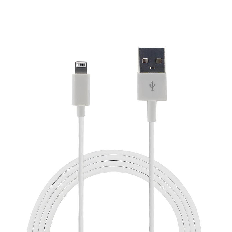 Aria ladekabel 1 m Lightning mfi hvit