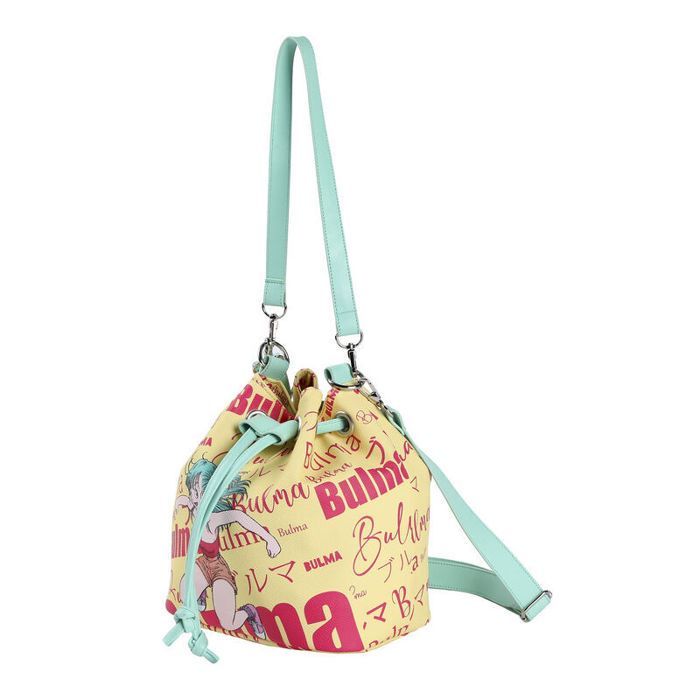 Children's shoulder bag - Cyp Brands - Dragon Ball - Bulma - Yellow - Compact - Zipped