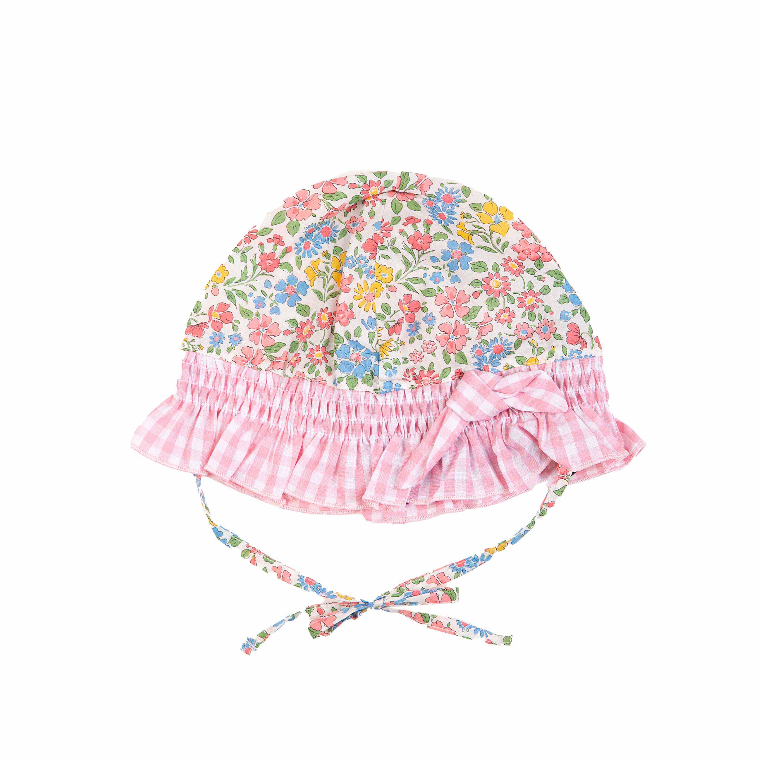 Cuffia neonata in cotone