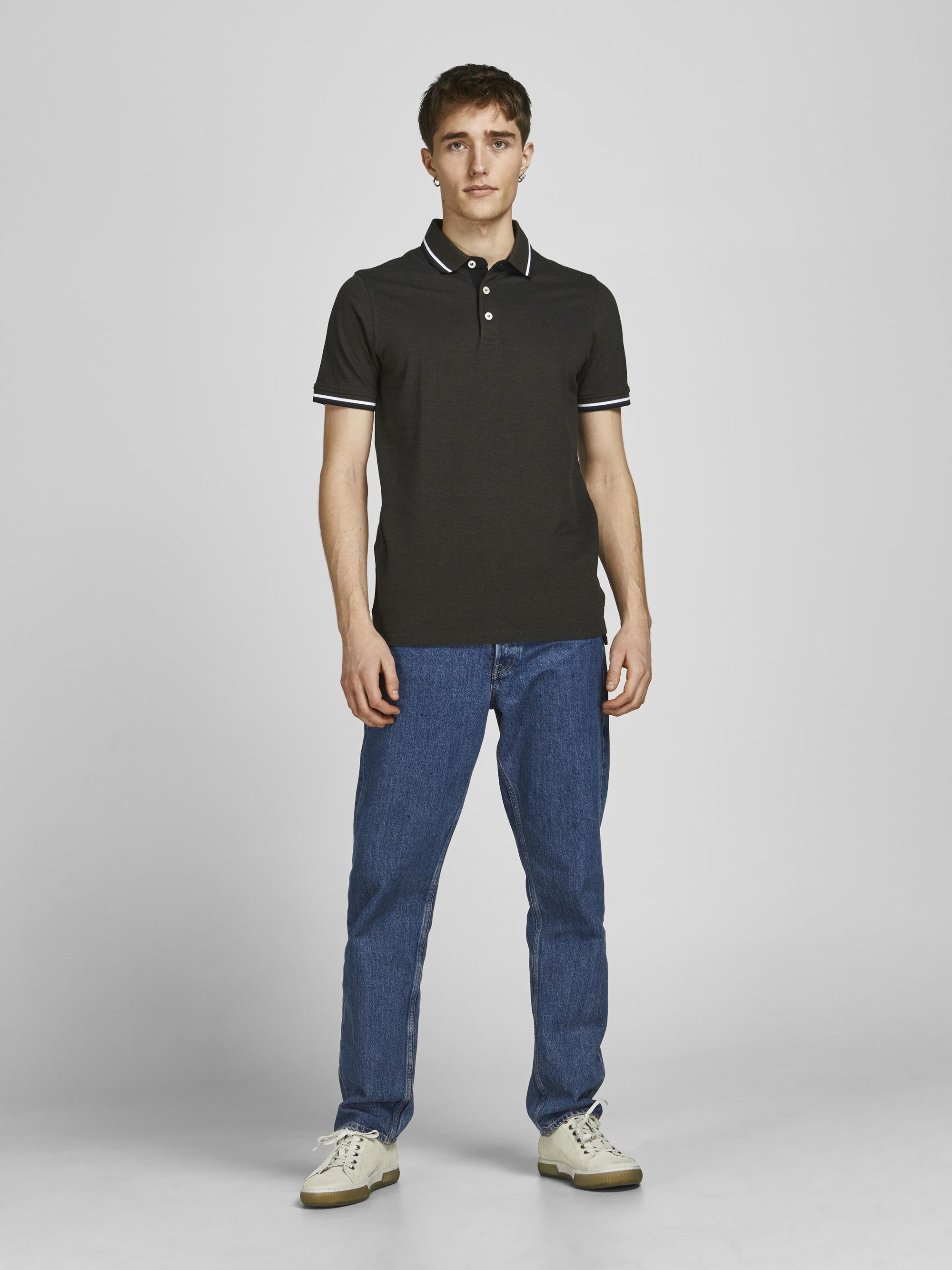Jack & Jones JJEPAULOS 2-PACK - Poloshirt - marineblauwe blazer