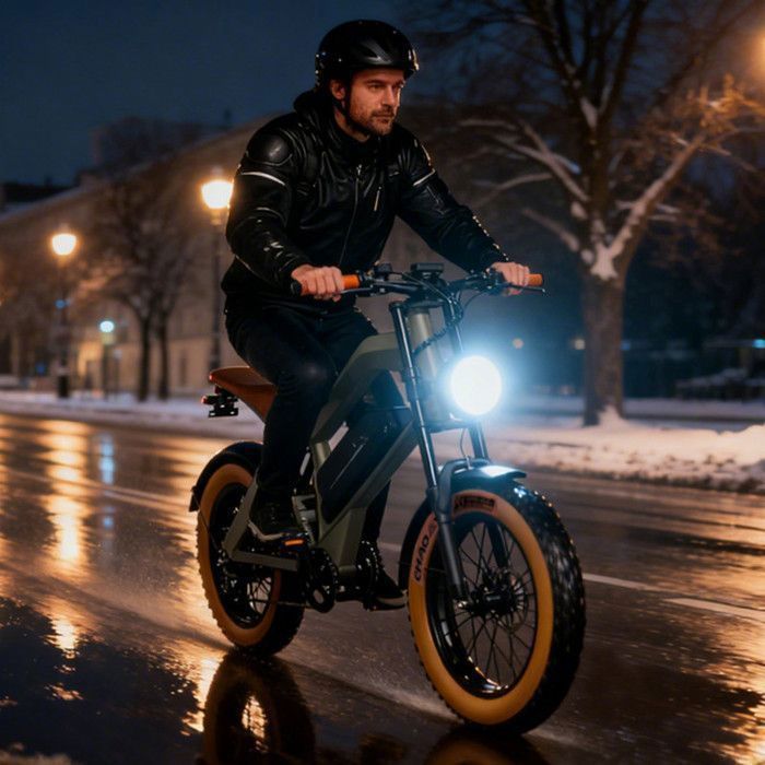 Vélo électrique - DYU - M20 - Moteur 1000W - Batterie 48V  - 18.2Ah - Pneus 20x4,0