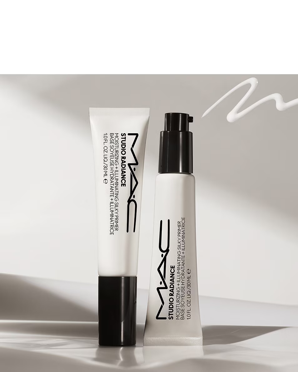 MAC STUDIO RADIANCE MOISTURIZING ILLUMINATING SILKY PRIMER ΕΝΥΔΑΤΙΚΟ PRIMER ΜΑΚΡΑΣ ΔΙΑΡΚΕΙΑΣ - ΦΟΡΜΟΥΛΑ ΝΕΡΟΥ/ΤΖΕΛ