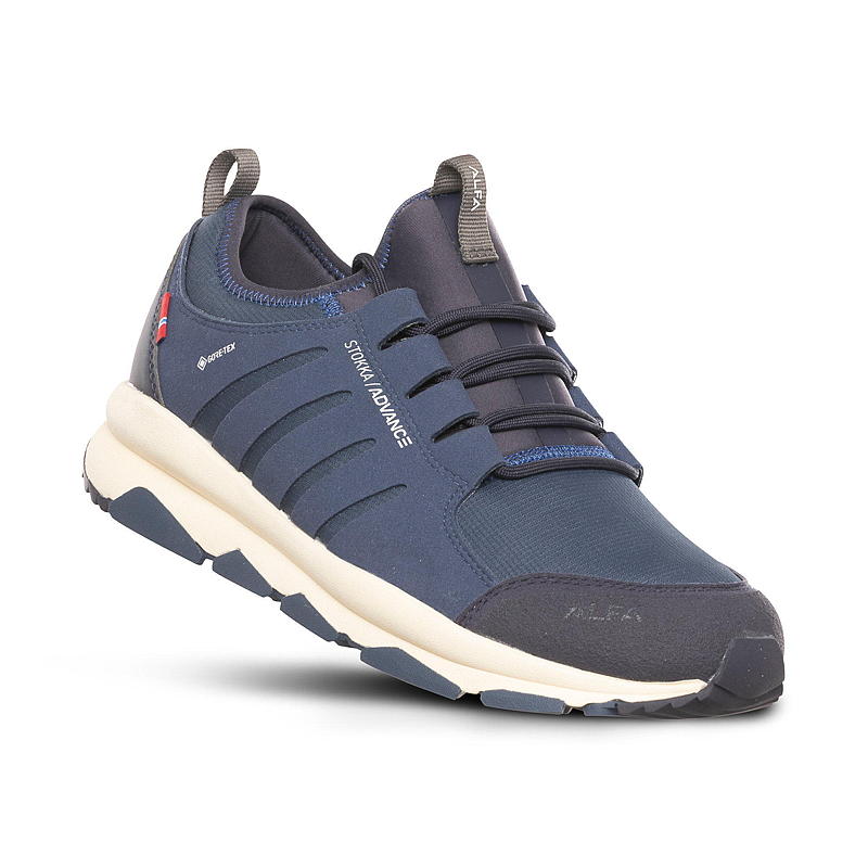 Zapatillas casuales Alfa Stokka 47 azules Advance GTX
