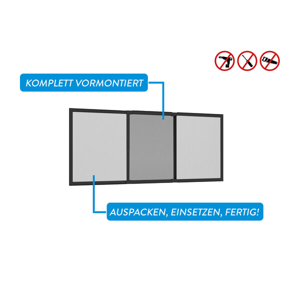 Συρόμενο παράθυρο αλουμινίου COMFY SLIDE, 50 x 75 cm, ανθρακί