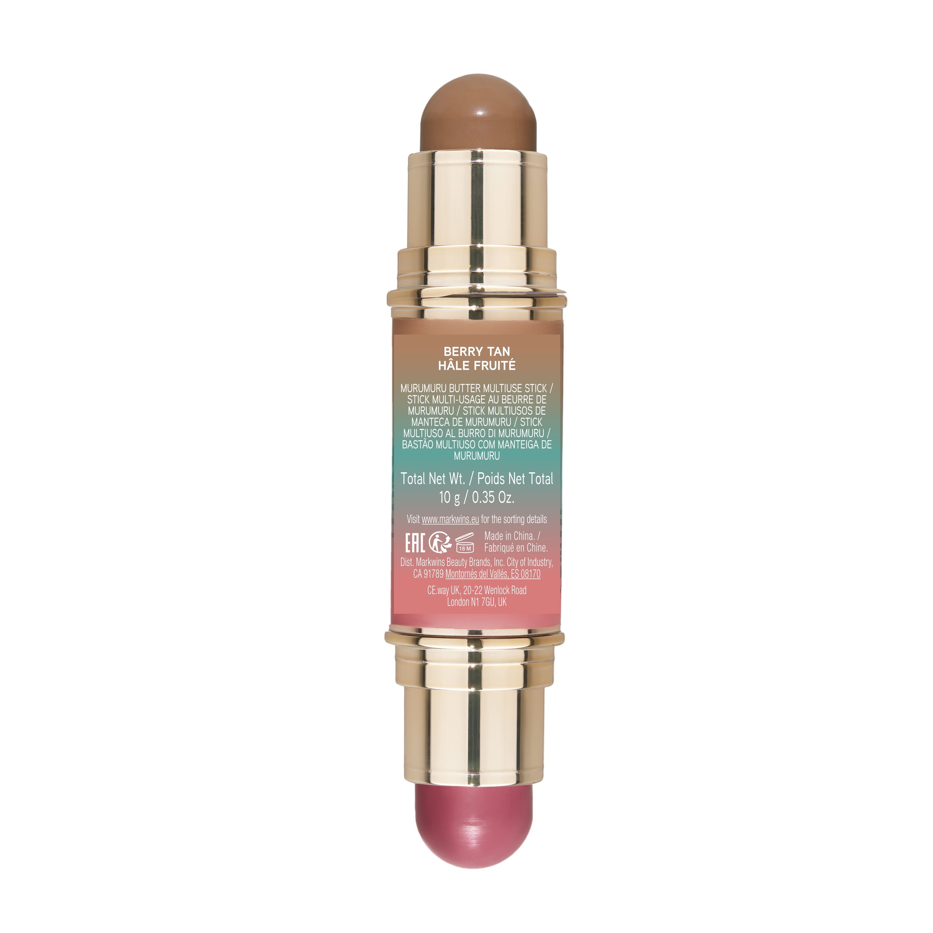 Вишенаменски стик Butter Glow & Go Бронзери за лице