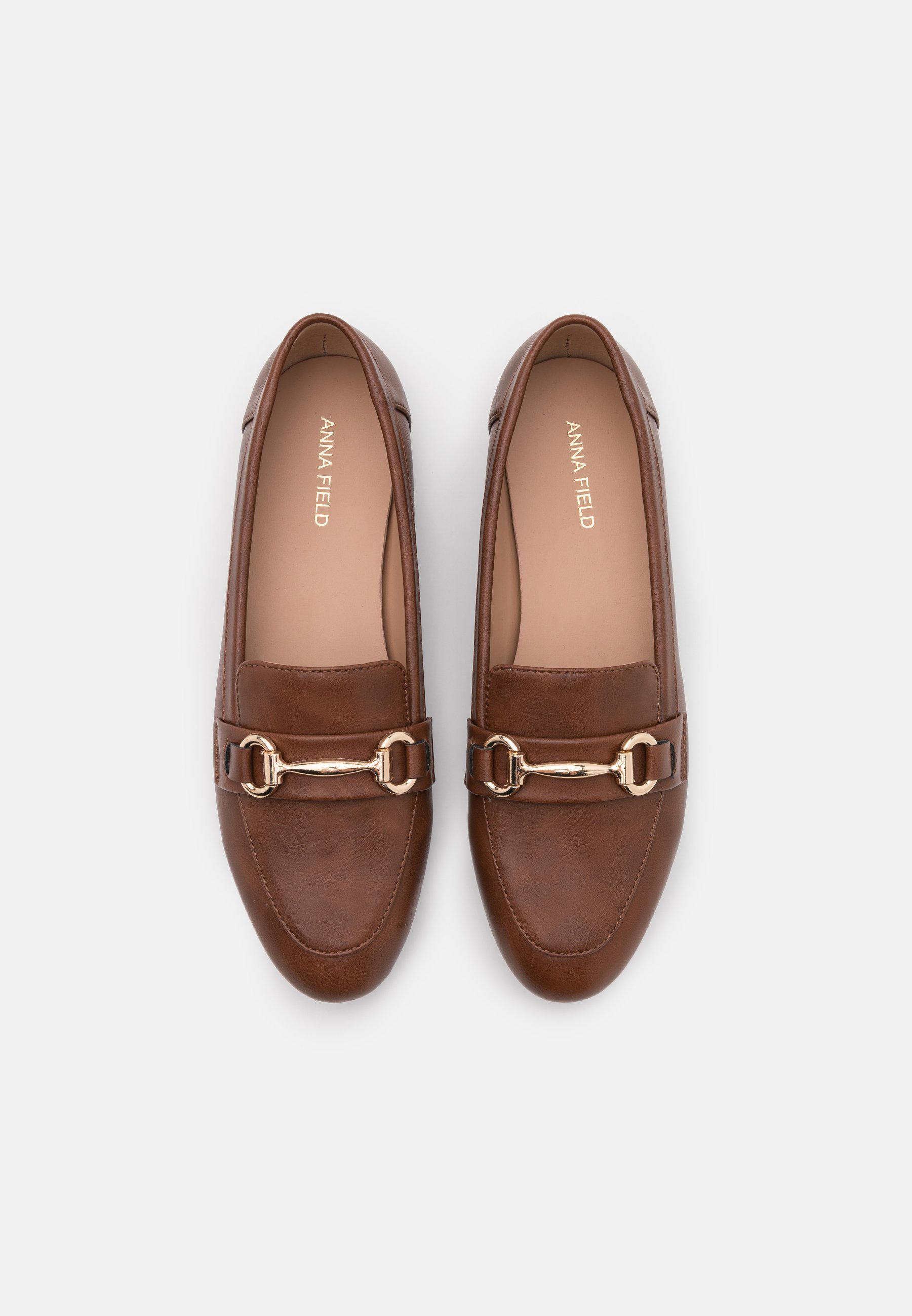 Anna Field Slip-ons - cognac