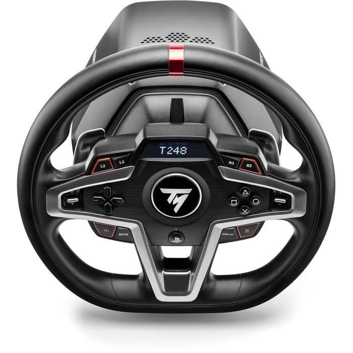 Volante da corsa THRUSTMASTER T248 e pedali magnetici, PS5, PS4, PC