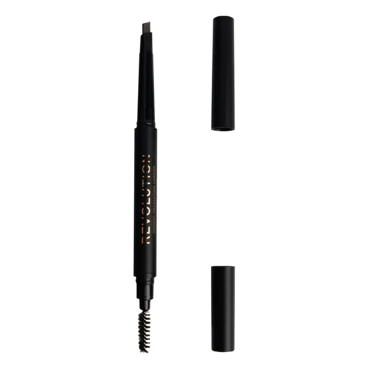 MAKEUP REVOLUTION Duo Brow Definer Pencil Kredka do brwi Dark Brown 0,3g