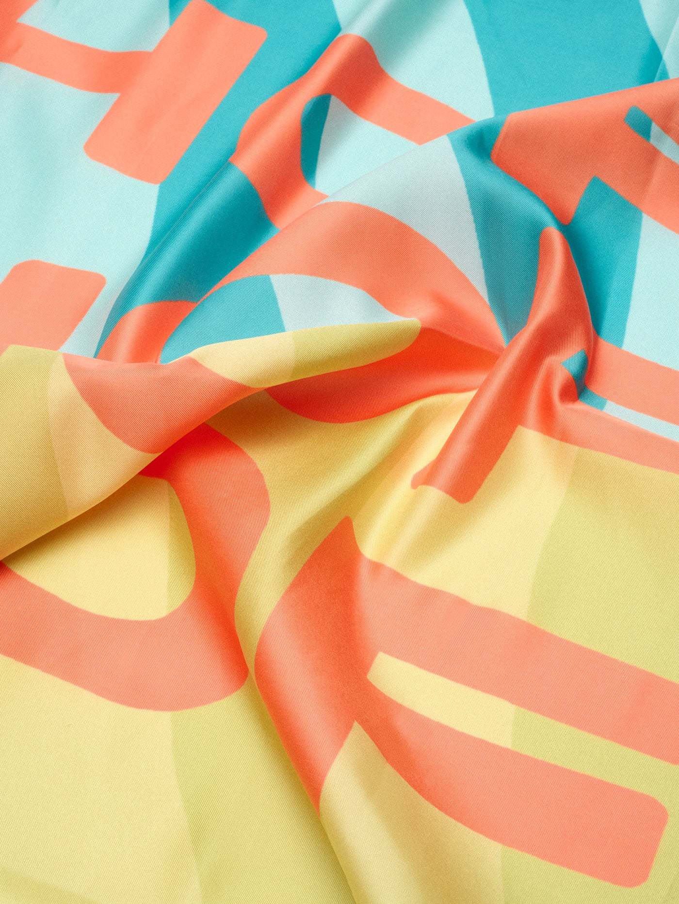 PAÑUELO ESTAMPADO YARD NARANJA