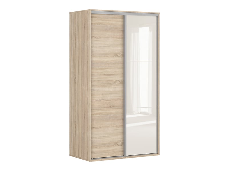 Szafa przesuwna Flex 120 cm dąb sonoma/magnolia