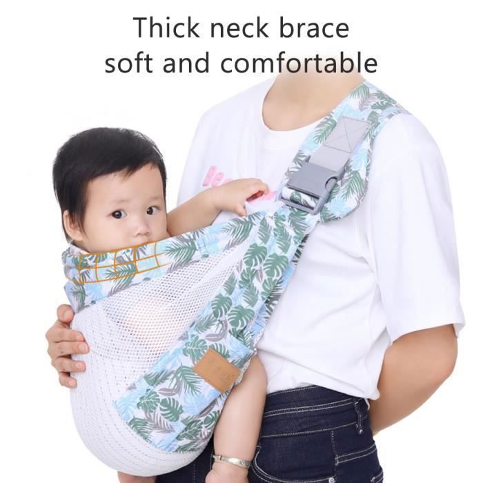 3D mesh baby carrier sling 3D mesh adjustable summer breathable baby carrier, baby carrier sling White elegant Label