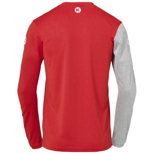  Core 2.0 Manches Longues Rouge/gris Oscuro Mezcla Kempa
