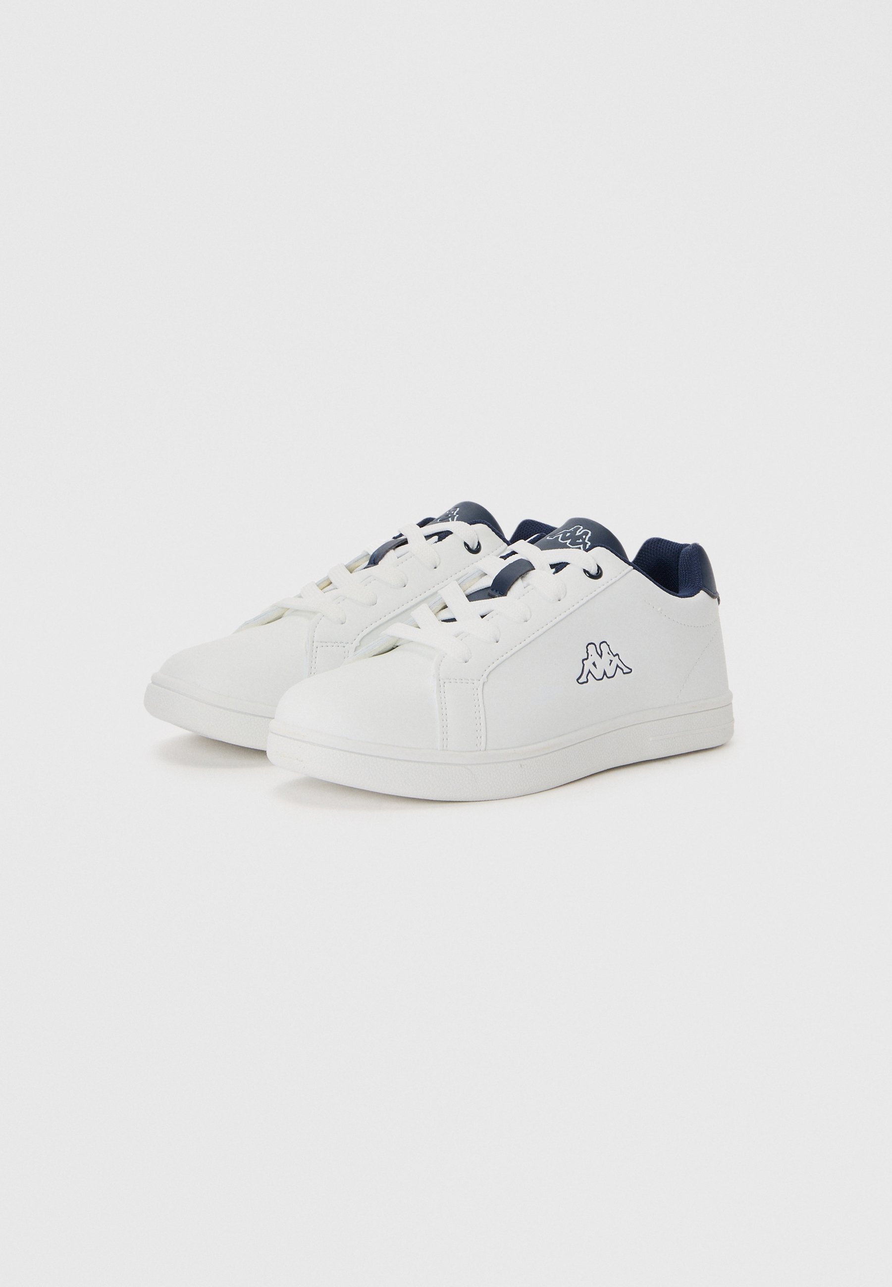 Kappa FENIT UNISEX - Scarpe da ginnastica - bianco/blu