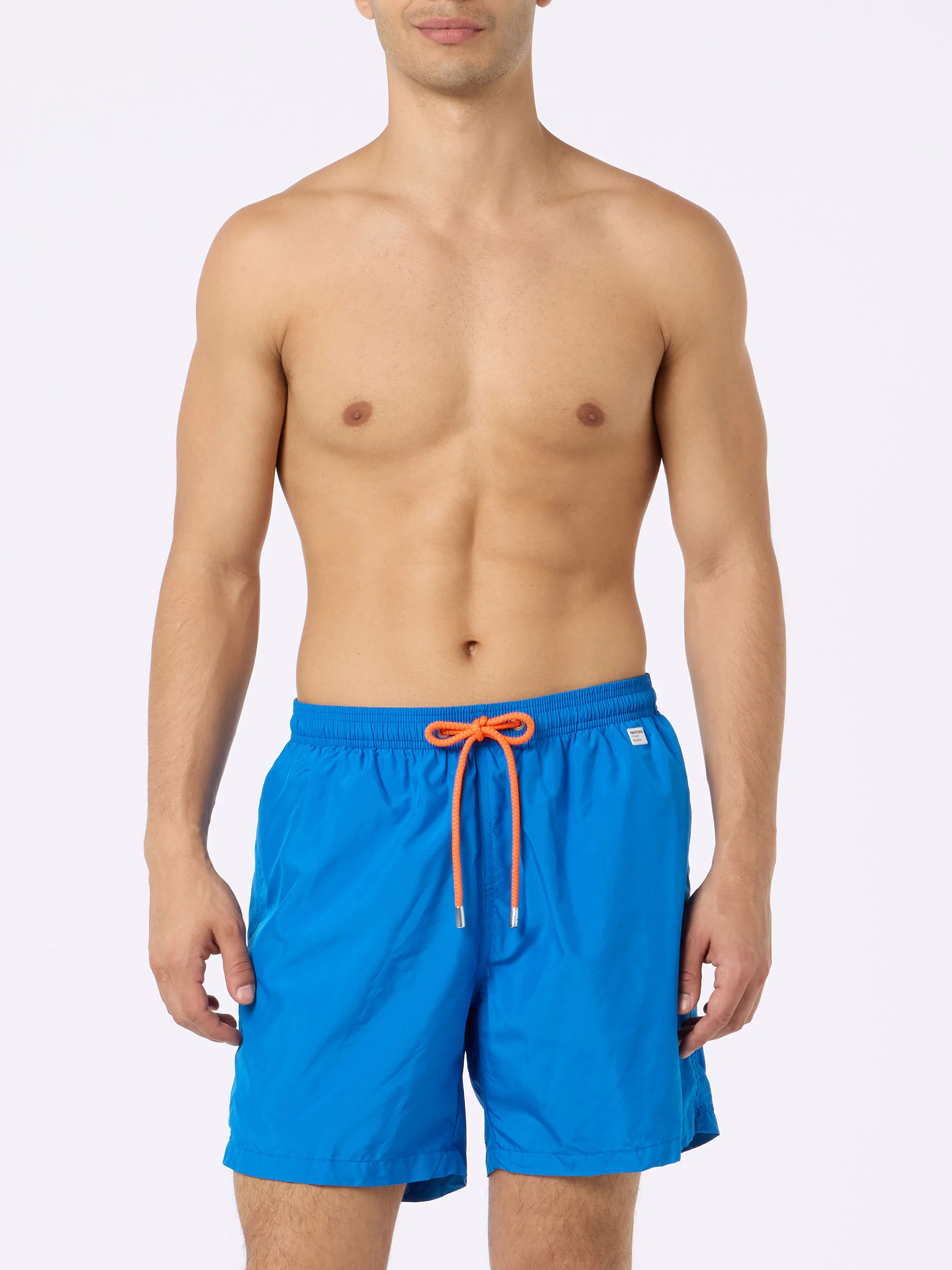 Costume da bagno da uomo in tessuto leggero bluette Lighting Pantone |