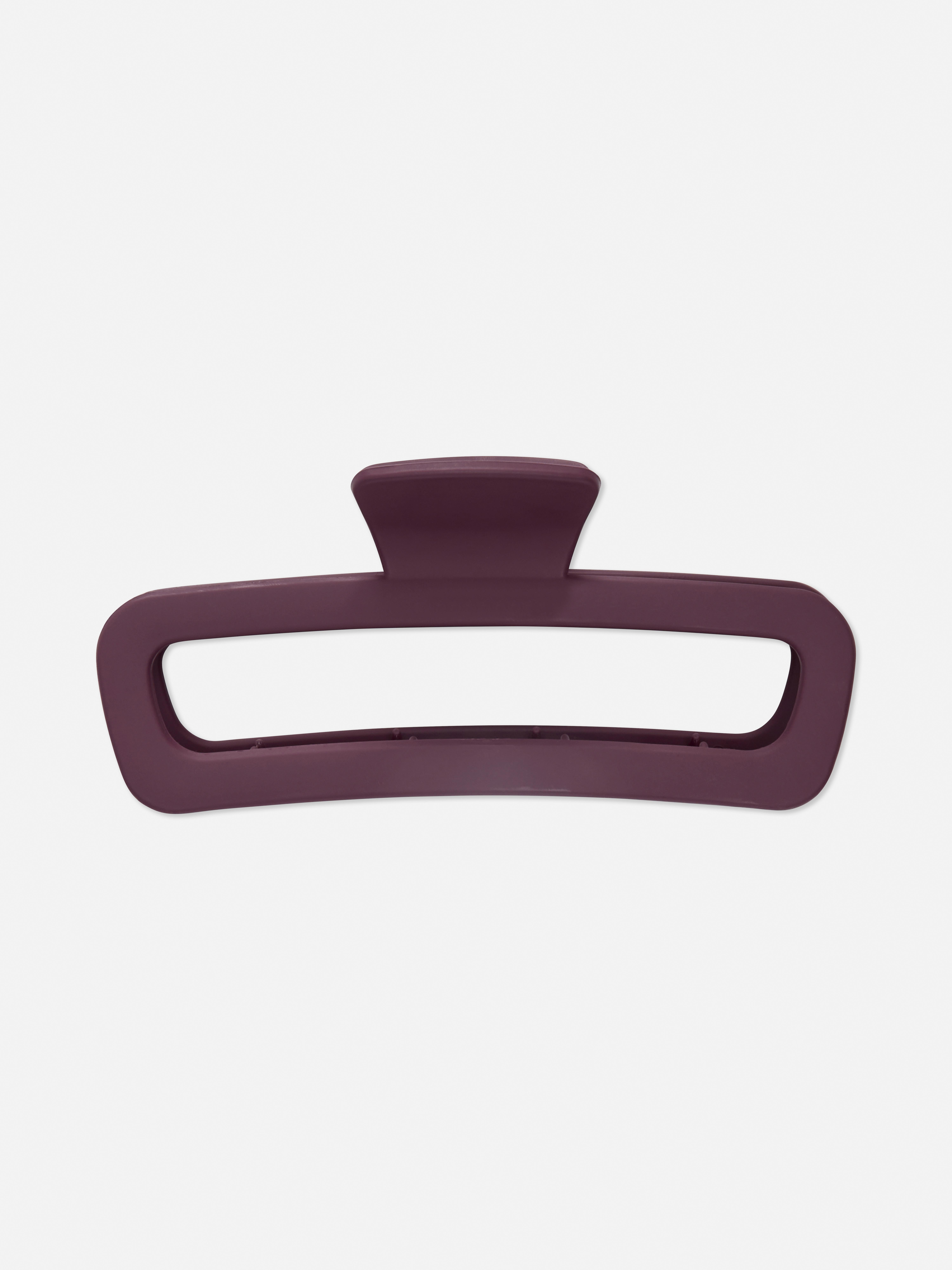 Clemă de păr dreptunghiulară în formă de bulldog O clemă de păr dreptunghiulară în formă de bulldog cu design minimalist