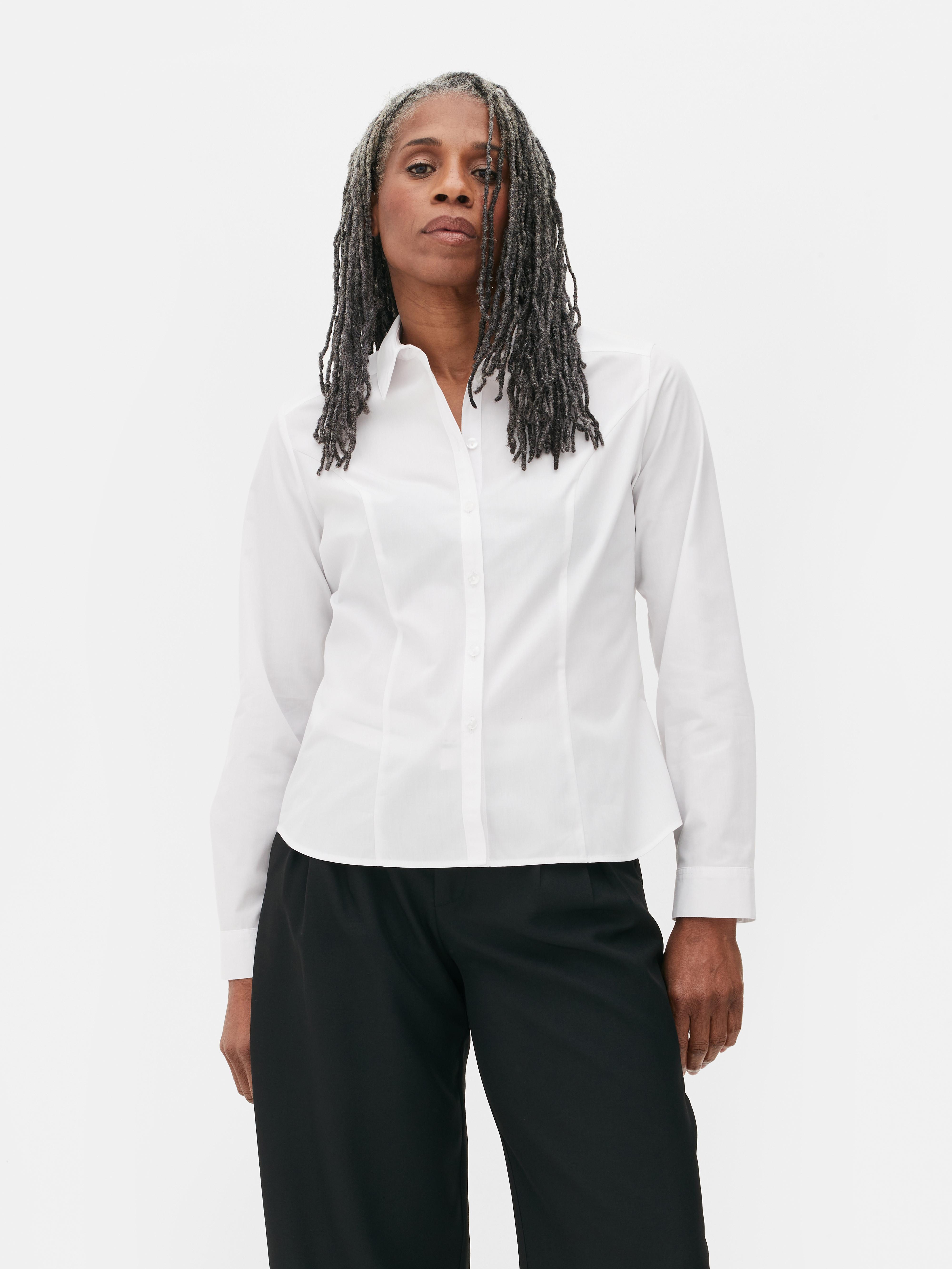 Zakelijk overhemd met lange mouwen Je kantooroutfit vinden wordt een stuk eenvoudiger met dit stijlvolle overhemd