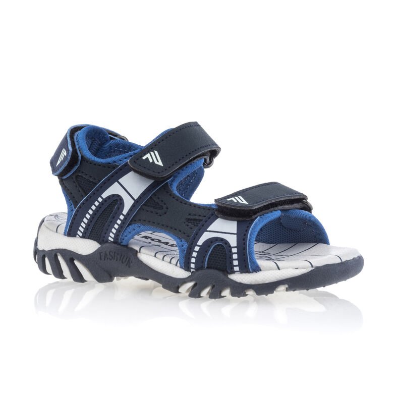 Blauwe jongenssandalen / open teenschoenen