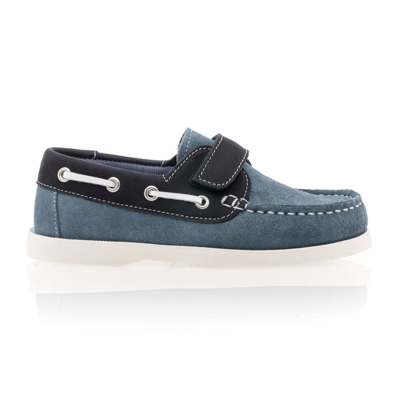 Mocassins / chaussures bateau Garcon Bleu