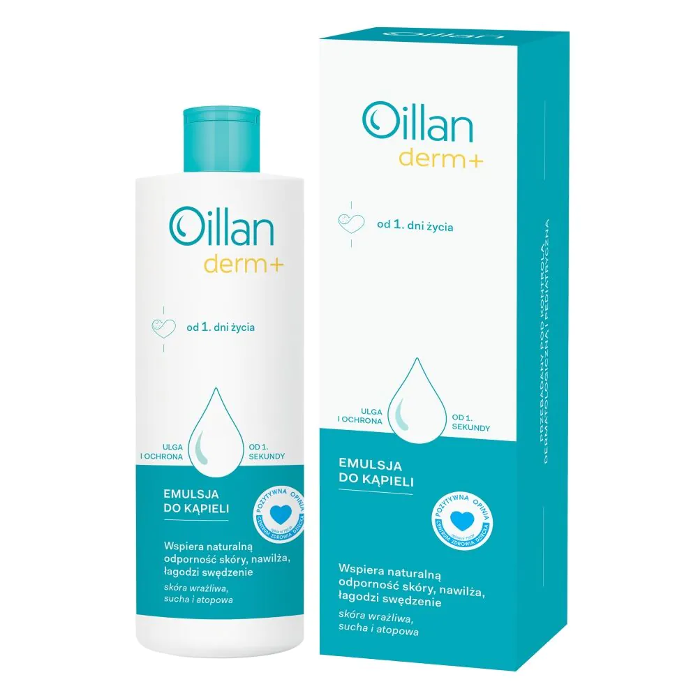 Oillan Derm+ Emulsja Natłuszczająca do kąpieli