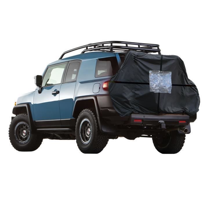 Housse de protection - Camping car - 2/3 vélos - 343 x 178 cm - Poche pour panneau de signalisation - Durable