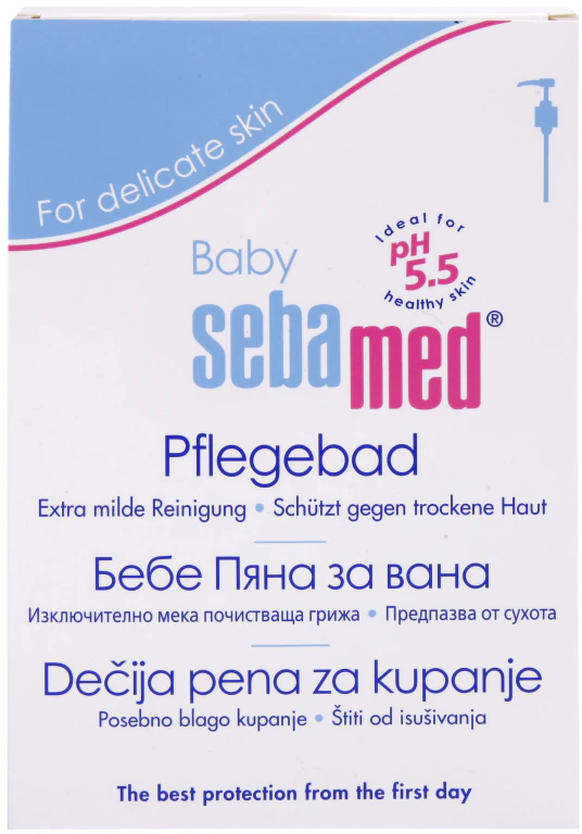 Espuma de banho Sebamed Baby Wash