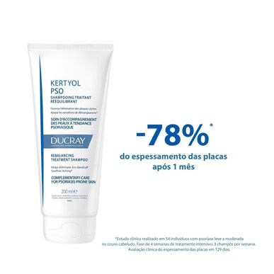 Ducray Kertyol PSO-behandlingssjampo for psoriasisutsatt hud 200 ml