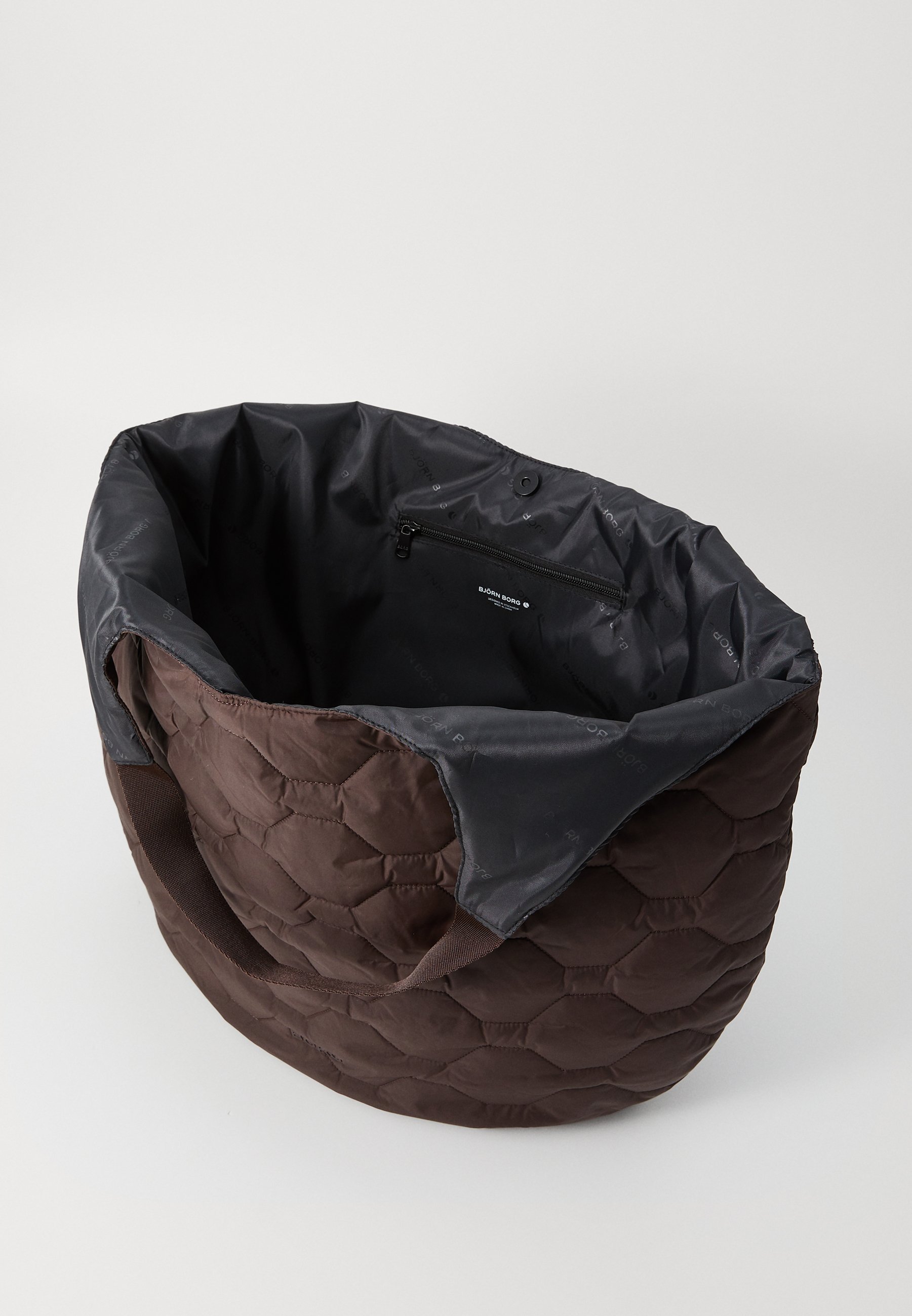 Björn Borg QUILTED TOTE - Borsa sportiva - molé