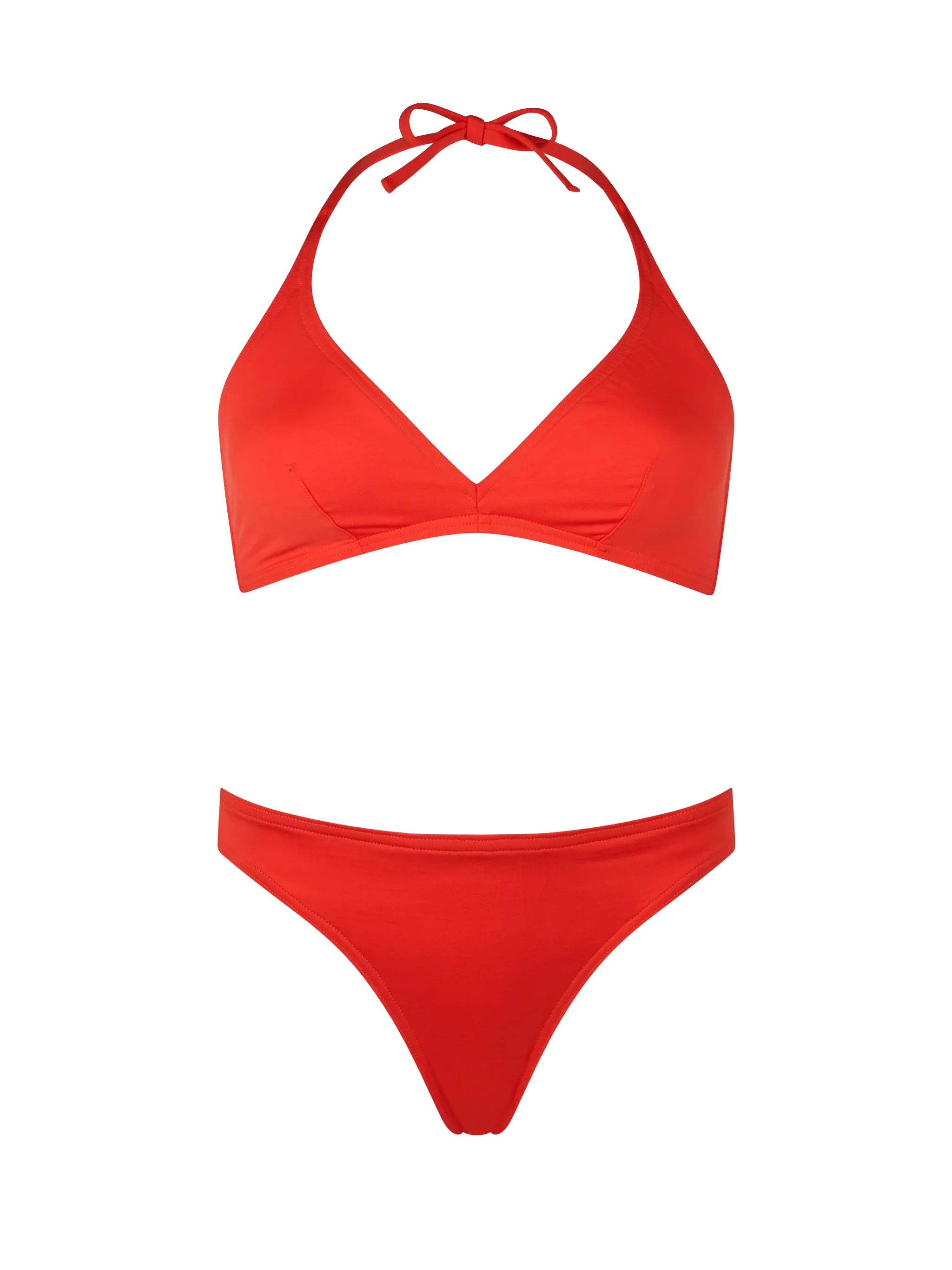 Oranje driehoekige bralette bikini van Gaia Maia voor dames