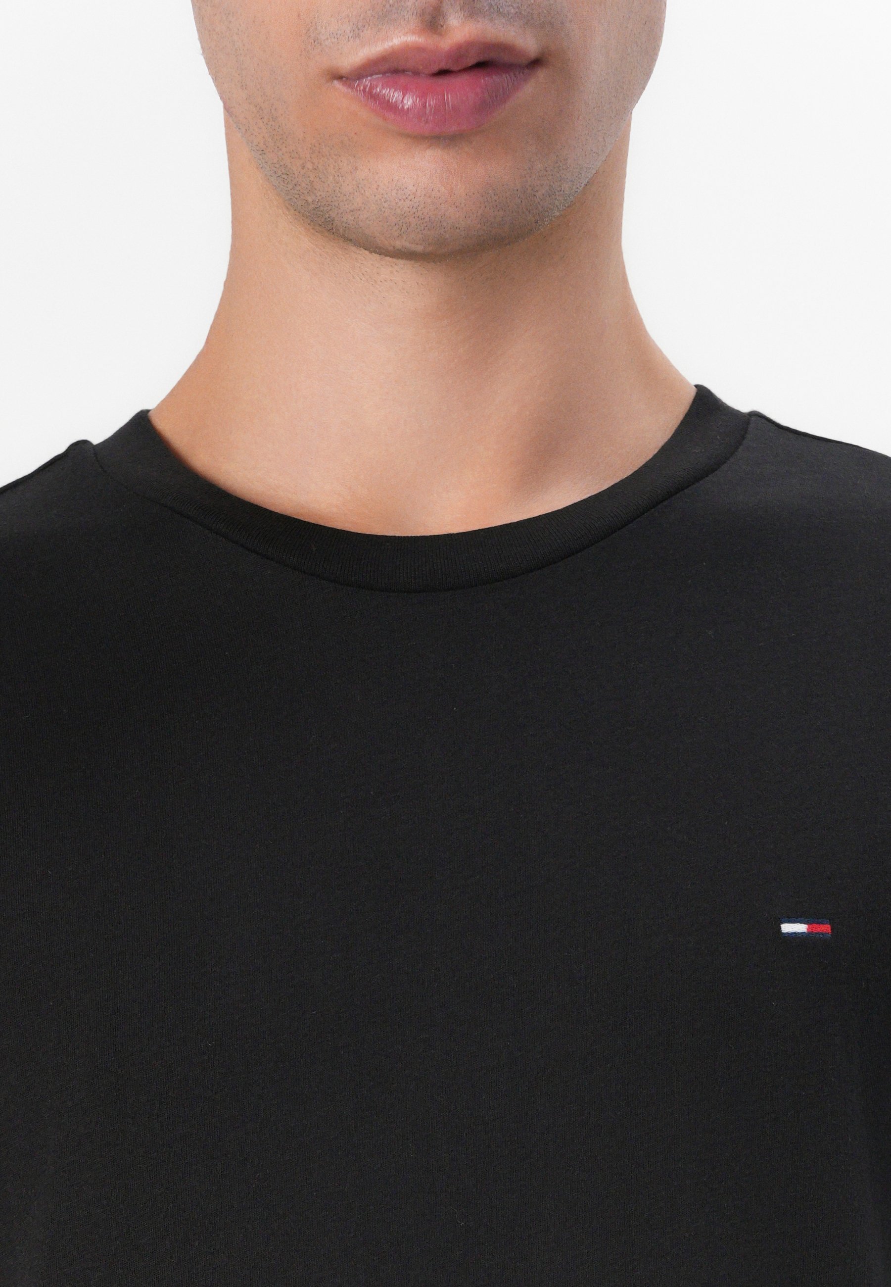 Tommy Jeans 2er-Pack – Langarmshirt – Schwarz/Dunkelblau