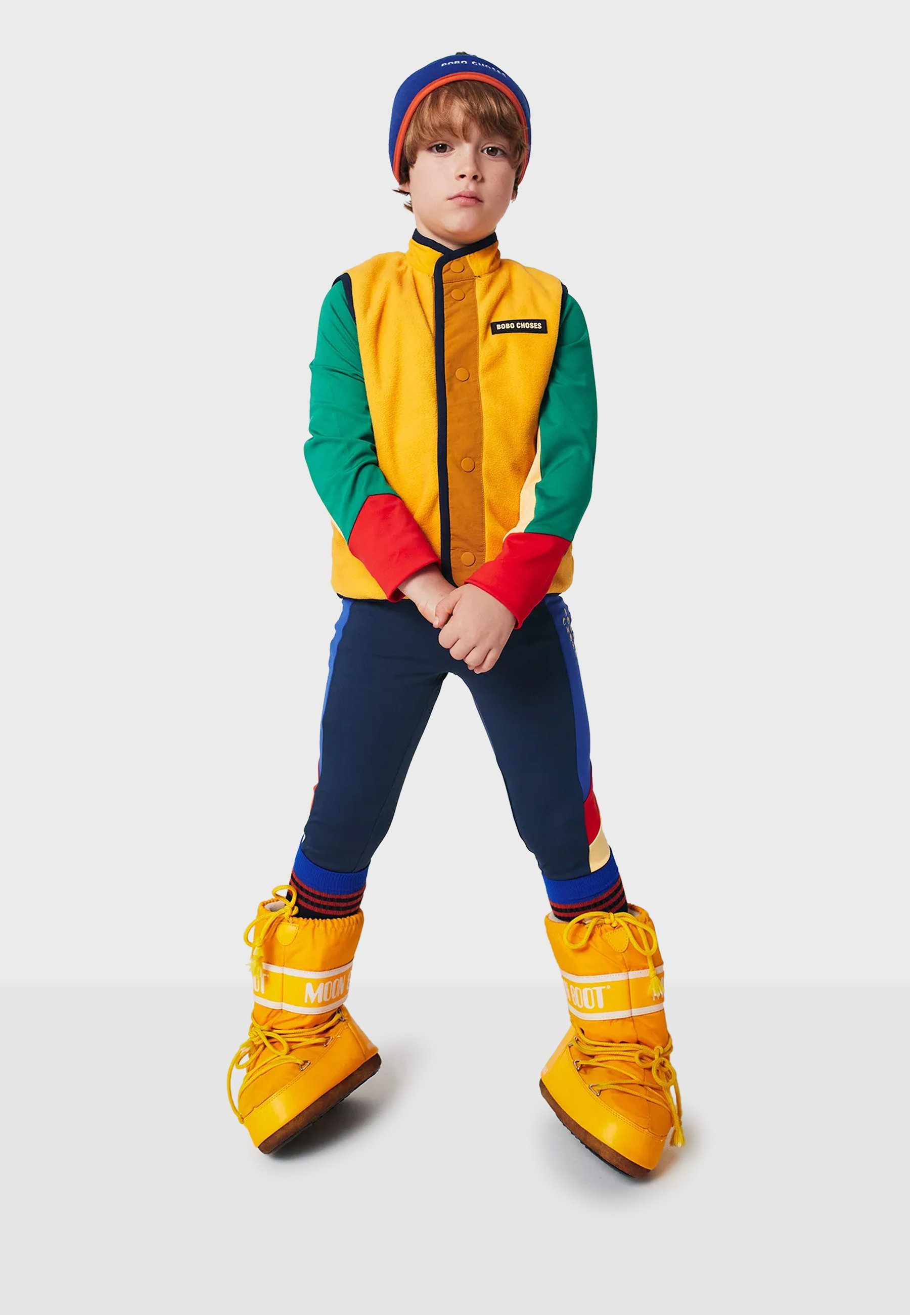 Bobo kiest voor BLOCK SPORTY - Leggings - Broek - marineblauw
